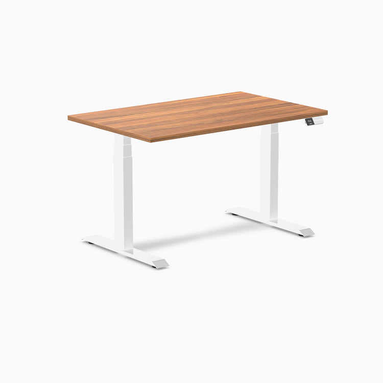 Bureau assis-debout Desky Dual en mélamine