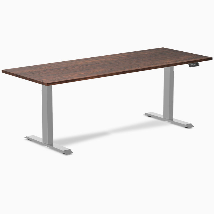 Bureau assis debout en résineux Desky Dual