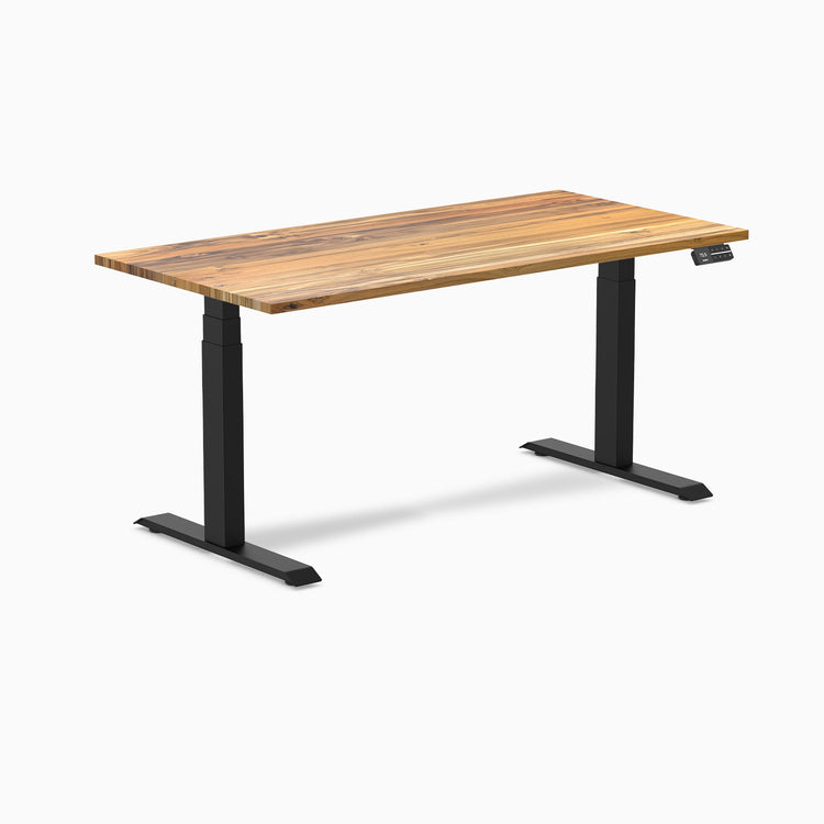 Bureau assis-debout en bois massif Desky Dual