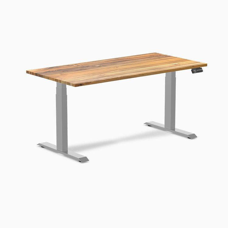 Bureau assis-debout en bois massif Desky Dual