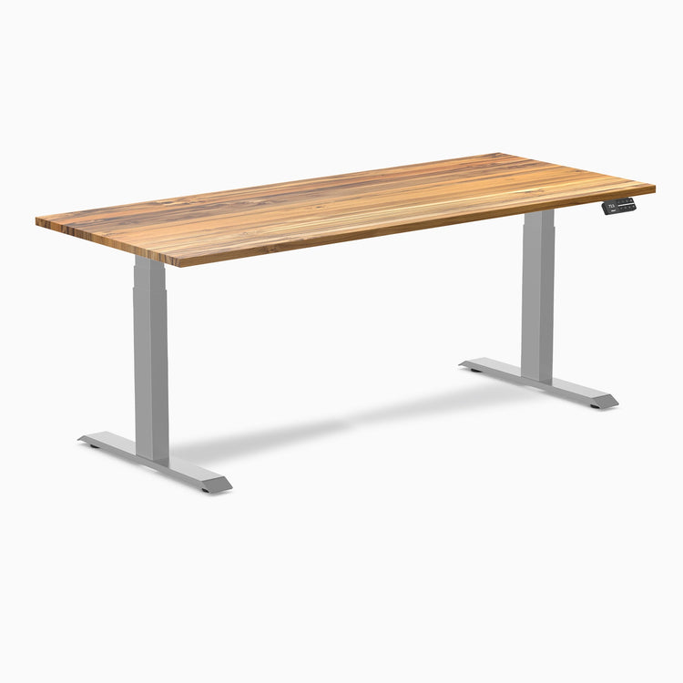 Bureau assis-debout en bois massif Desky Dual