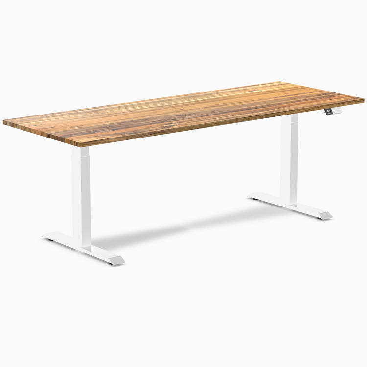 Bureau assis-debout en bois massif Desky Dual
