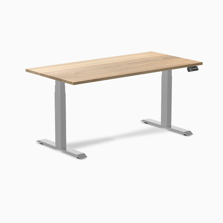 Bureau assis-debout en bois massif Desky Dual