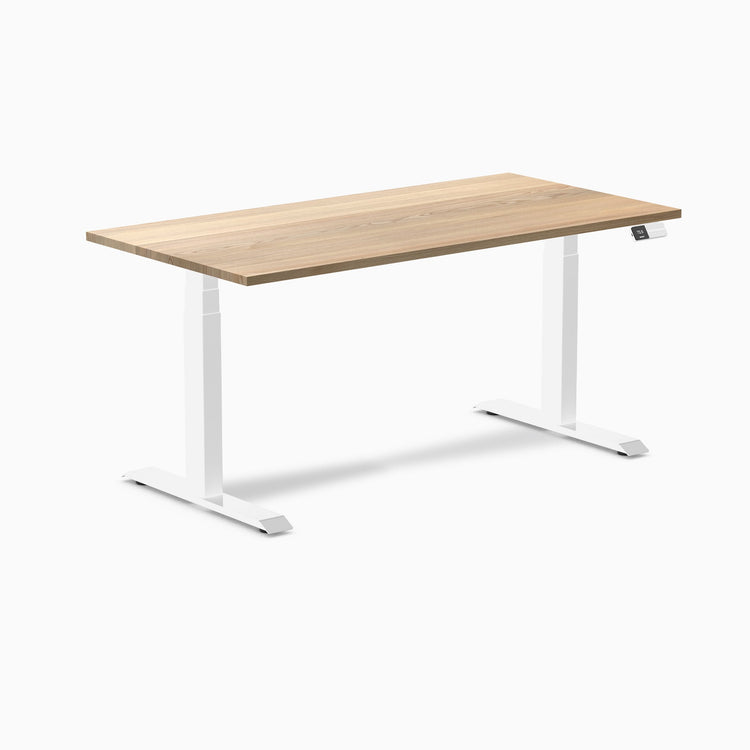 Bureau assis-debout en bois massif Desky Dual