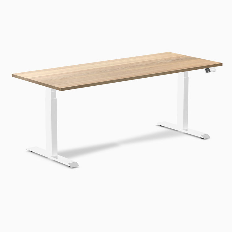 Bureau assis-debout en bois massif Desky Dual