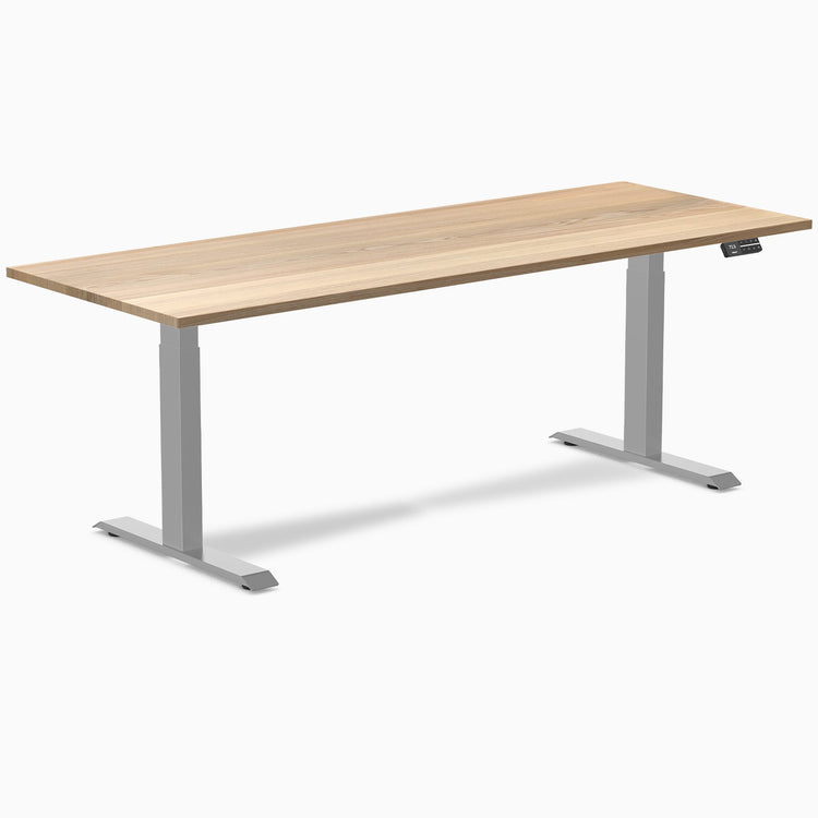 Bureau assis-debout en bois massif Desky Dual
