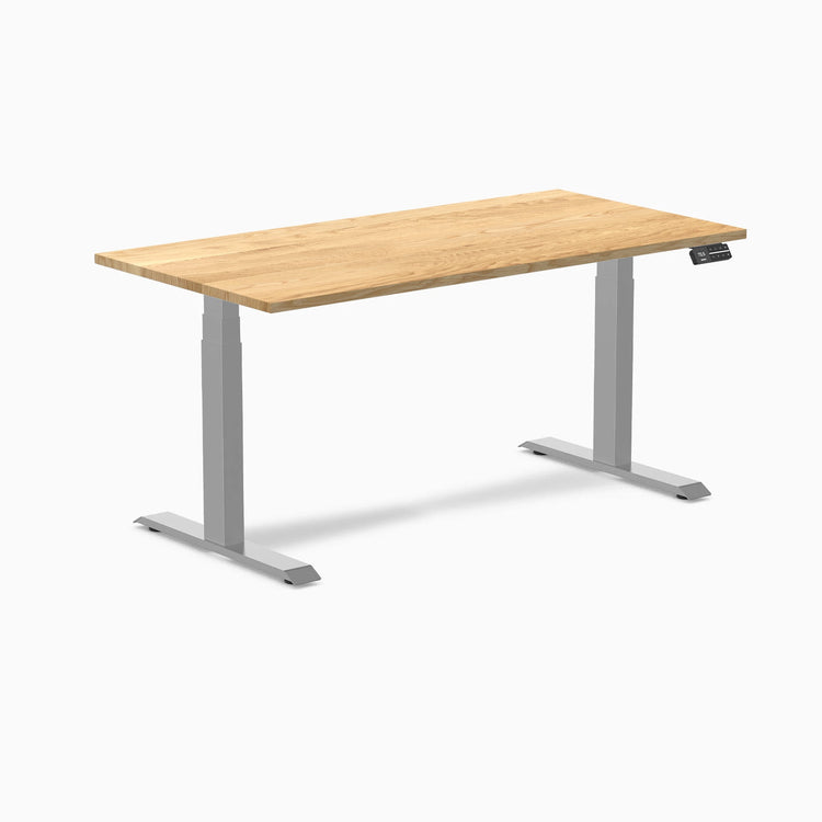 Bureau assis-debout en bois massif Desky Dual
