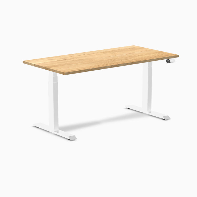 Bureau assis-debout en bois massif Desky Dual
