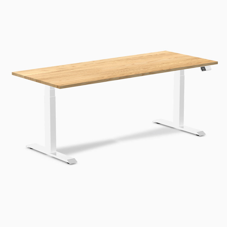 Bureau assis-debout en bois massif Desky Dual