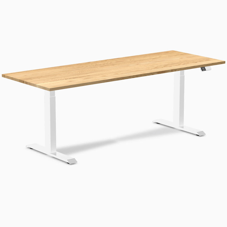Bureau assis-debout en bois massif Desky Dual