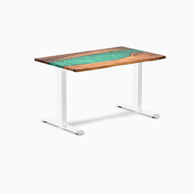 Bureau en bois massif et résine Desky Zero