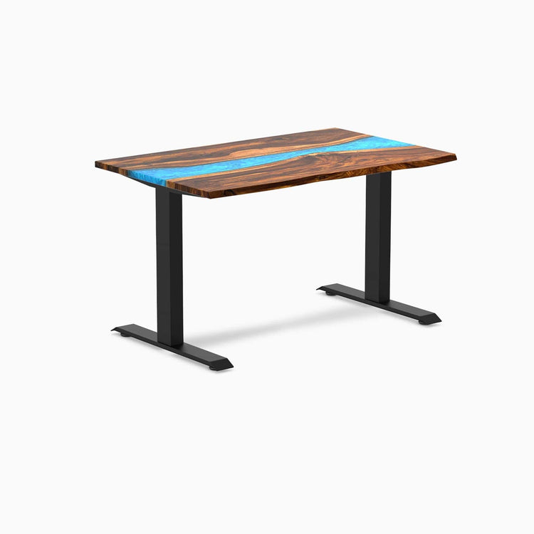 Bureau en bois massif et résine Desky Zero