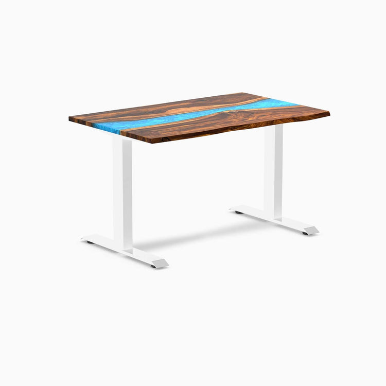 Bureau en bois massif et résine Desky Zero