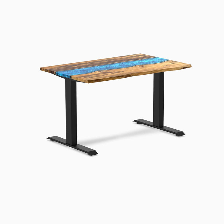 Bureau en bois massif et résine Desky Zero