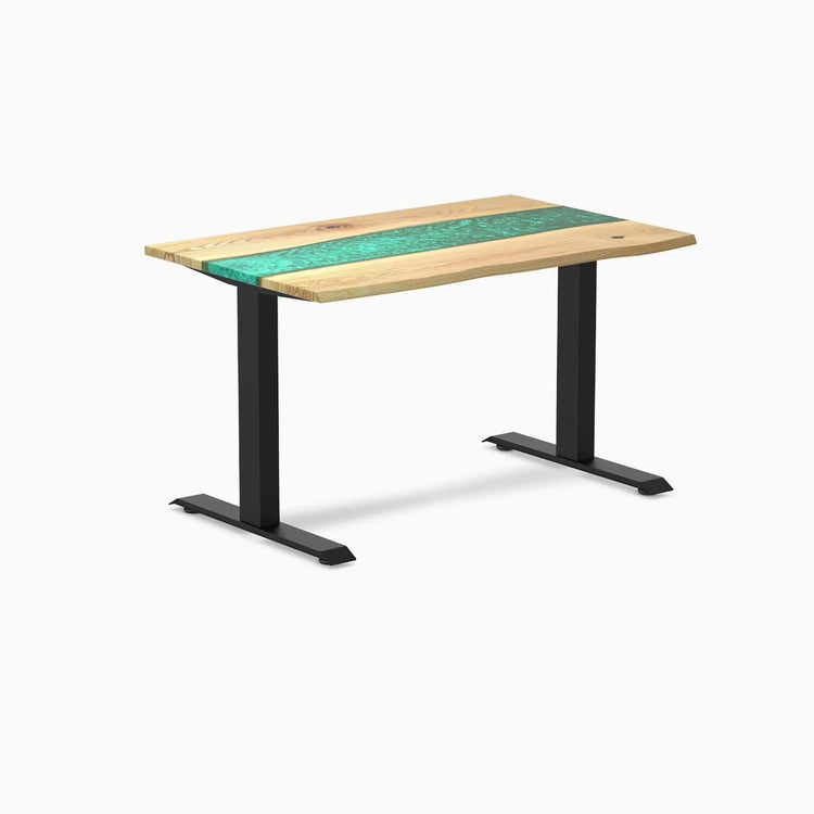 Bureau en bois massif et résine Desky Zero
