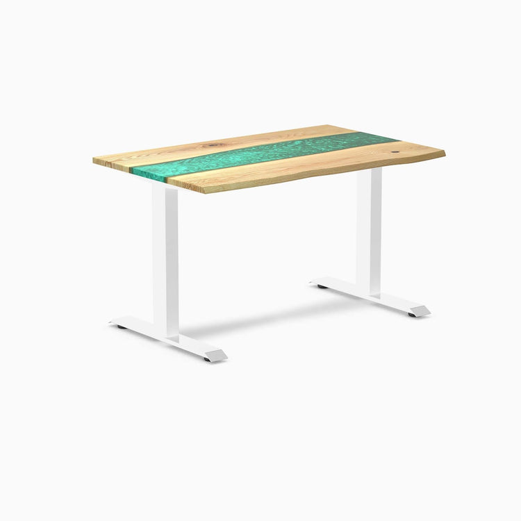 Bureau en bois massif et résine Desky Zero