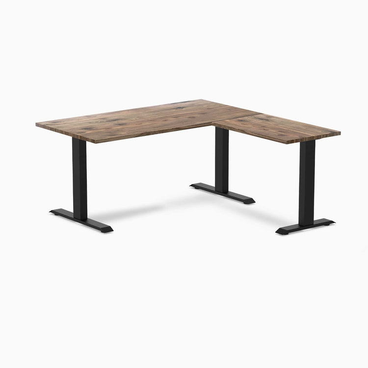 Bureau d'angle Desky Zero en bois massif