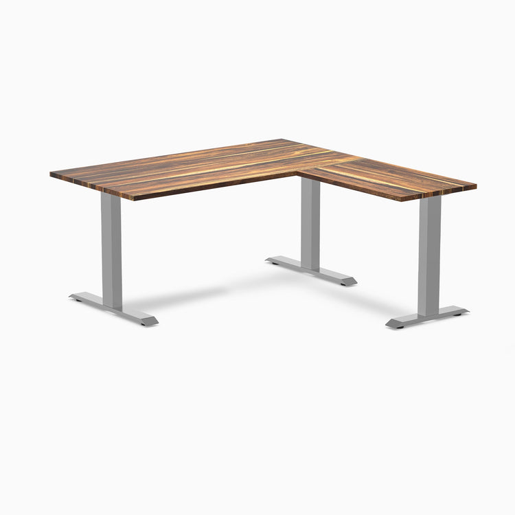 Bureau d'angle Desky Zero en bois massif