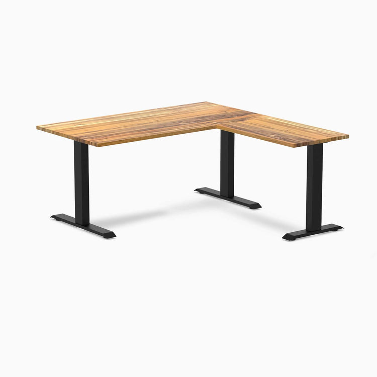 Bureau d'angle Desky Zero en bois massif