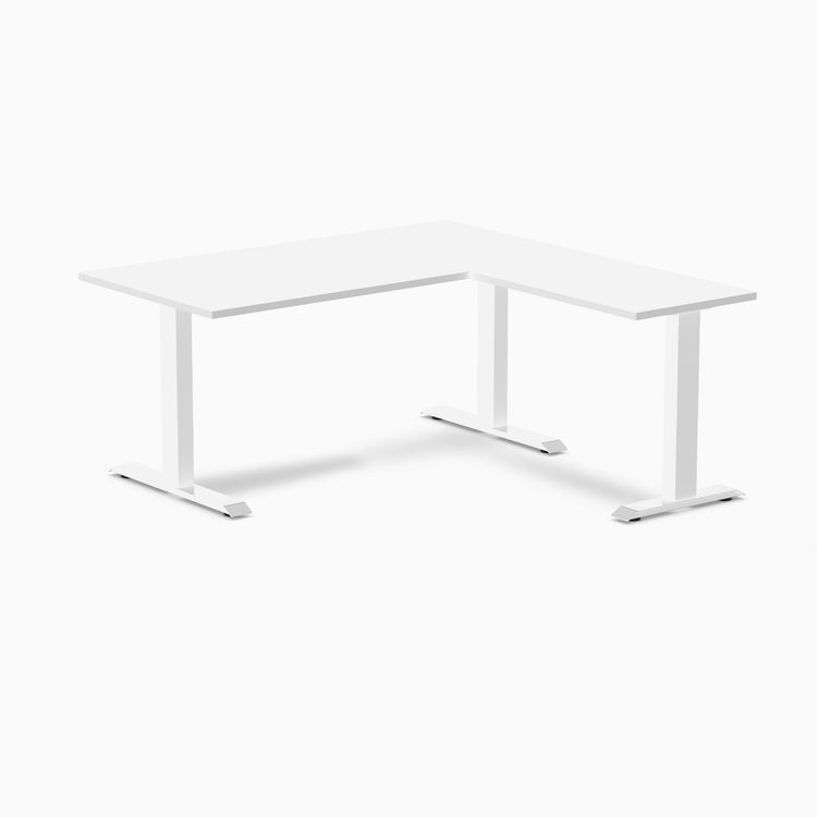 Bureau d'angle Desky Zero en mélamine