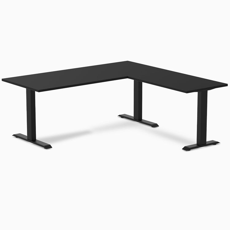 Bureau d'angle Desky Zero en mélamine