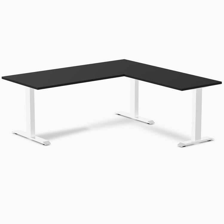 Bureau d'angle Desky Zero en mélamine