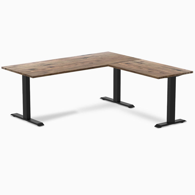 Bureau d'angle Desky Zero en bois massif