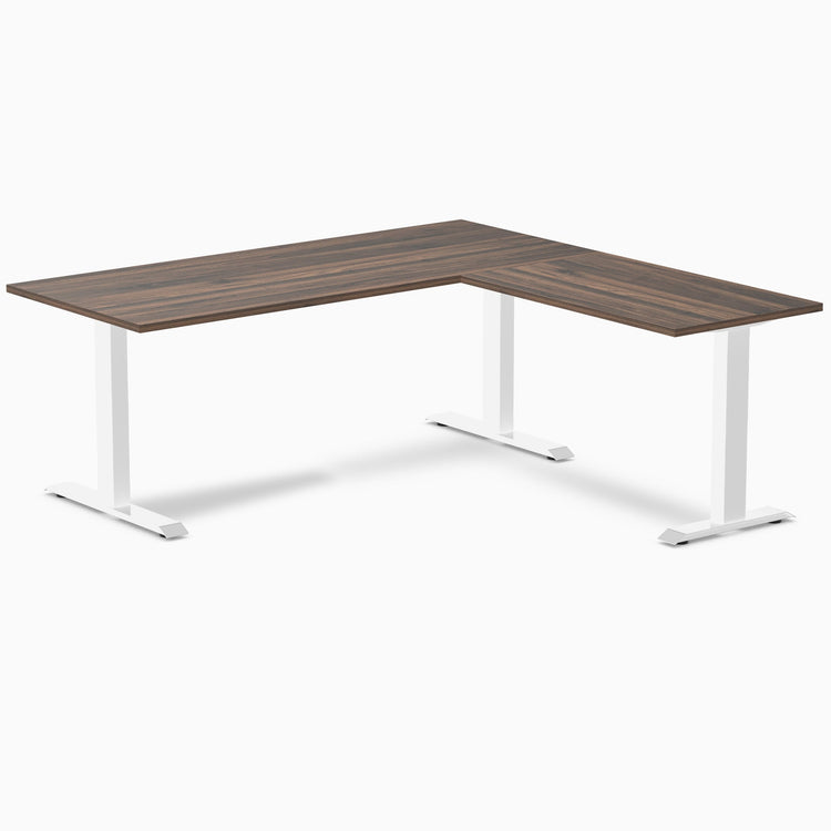 Bureau d'angle Desky Zero en mélamine