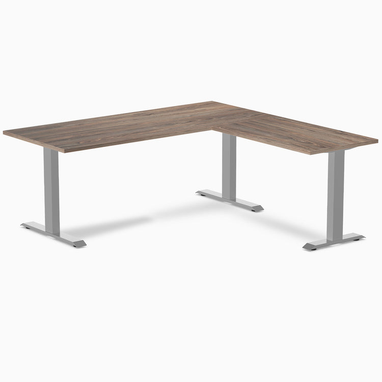 Bureau d'angle Desky Zero en mélamine