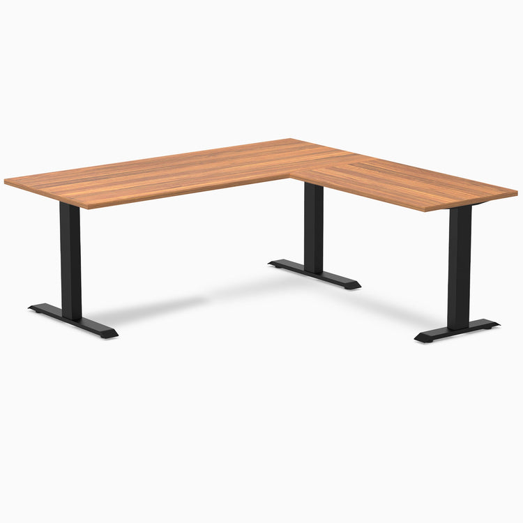 Bureau d'angle Desky Zero en mélamine