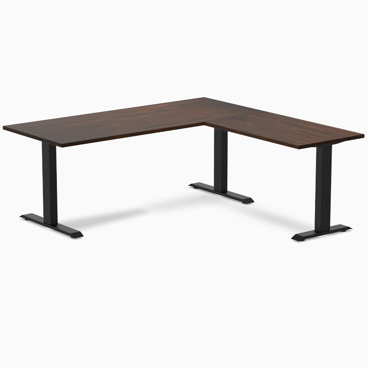 Bureau d'angle Desky Zero en hévéa