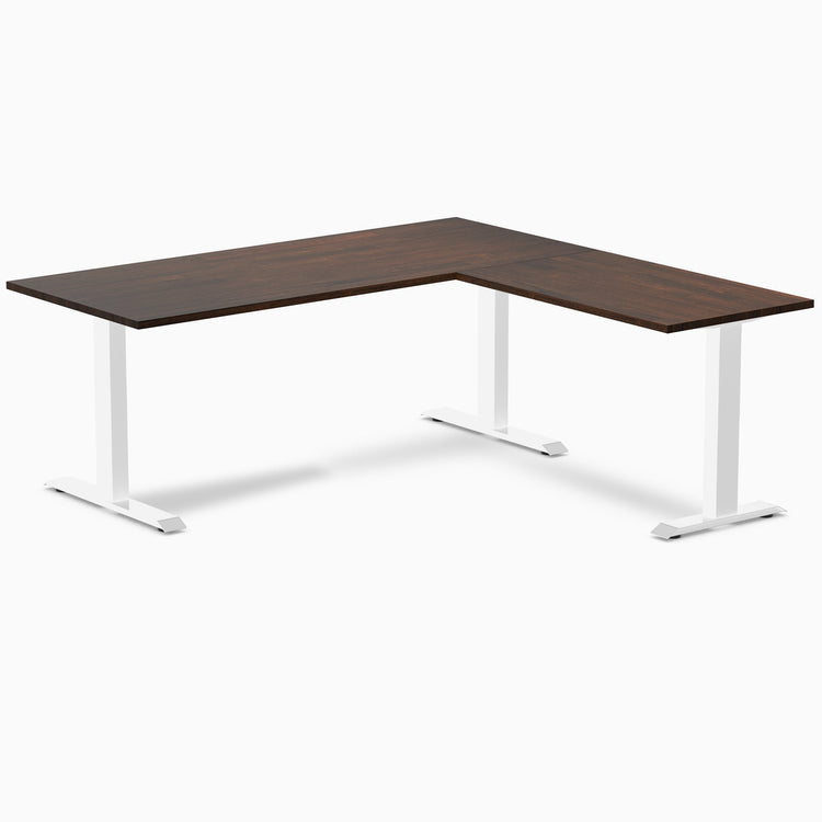 Bureau d'angle Desky Zero en hévéa