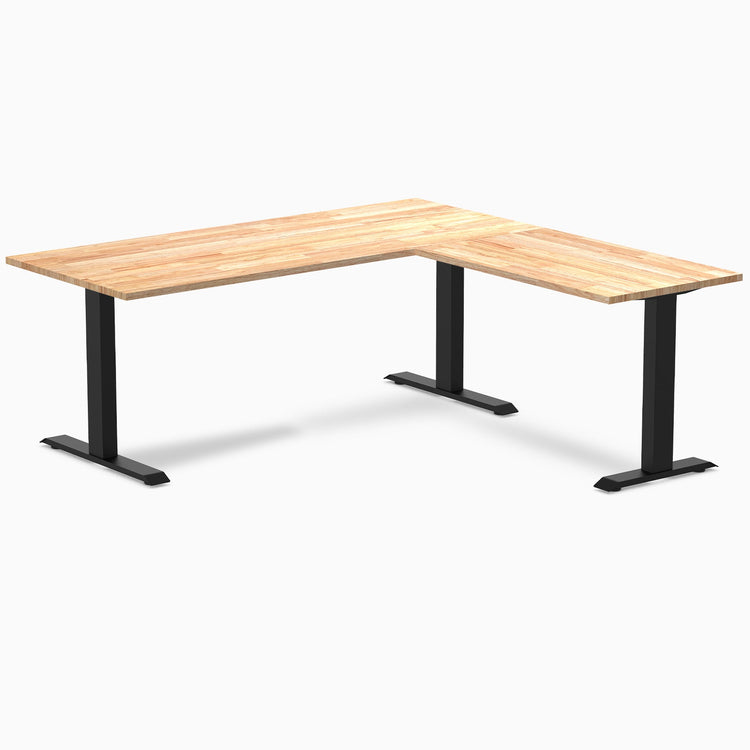 Bureau d'angle Desky Zero en hévéa