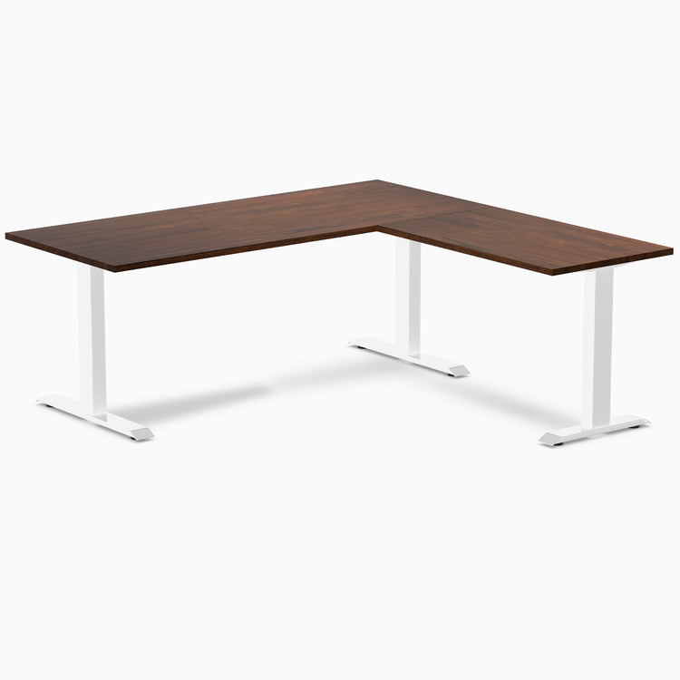 Bureau d'angle Desky Zero en hévéa