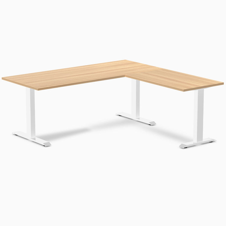 Bureau d'angle Desky Zero en mélamine