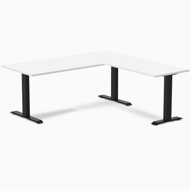 Bureau d'angle Desky Zero en mélamine