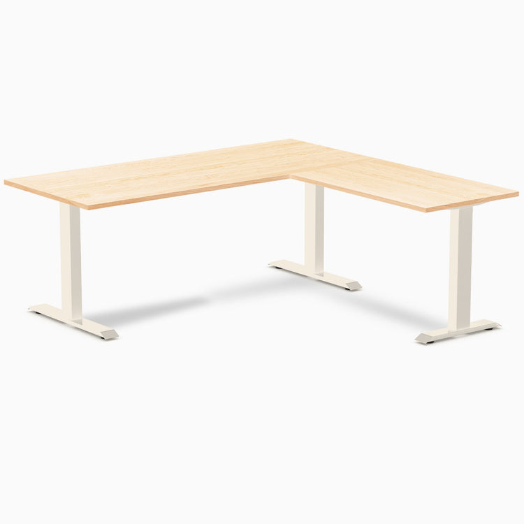 Bureau d'angle Desky Zero en bois massif