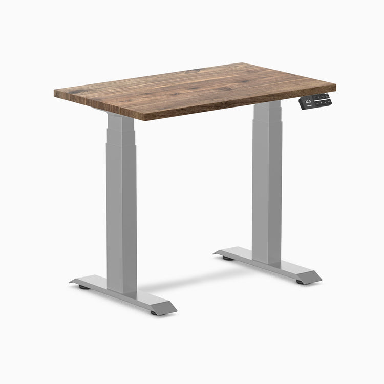 Desky Dual Mini Hardwood Sit Stand Desk