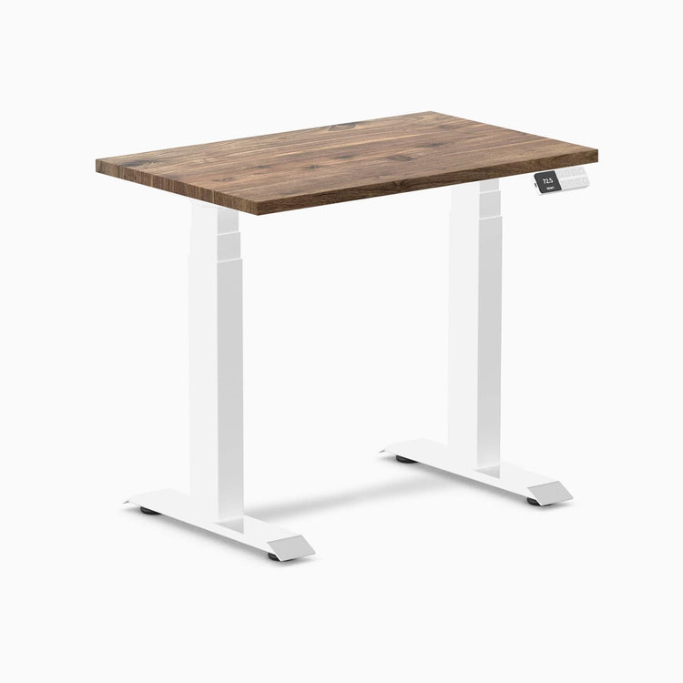 Desky Dual Mini Hardwood Sit Stand Desk