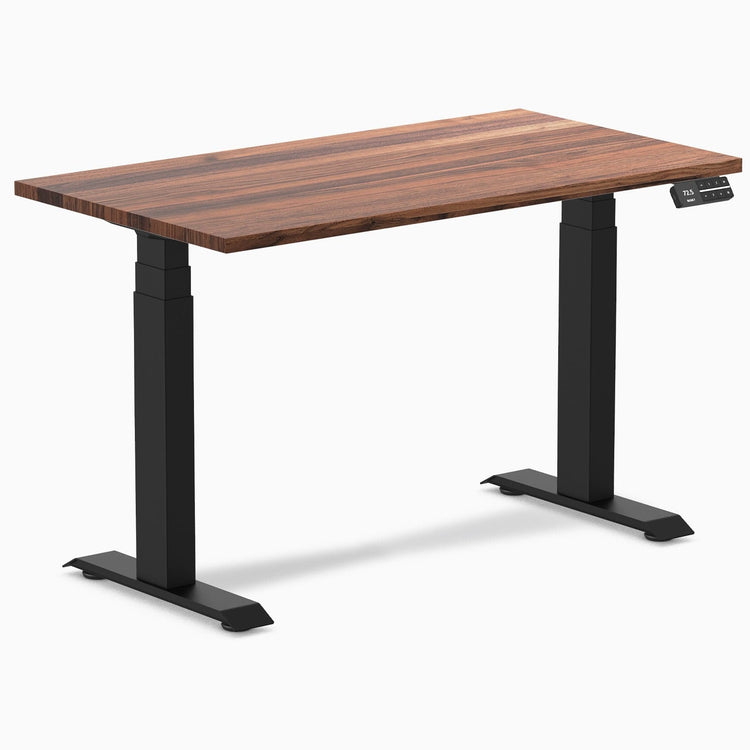 Desky Dual Mini Hardwood Sit Stand Desk