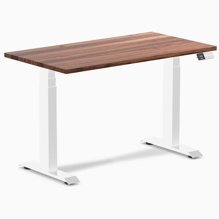 Desky Dual Mini Hardwood Sit Stand Desk