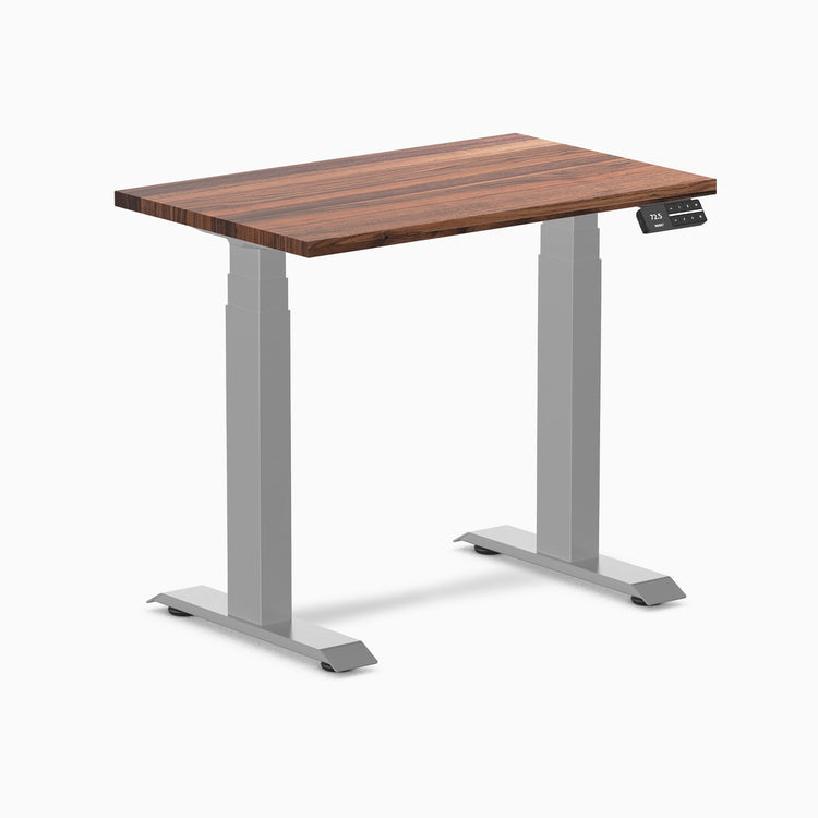 Desky Dual Mini Hardwood Sit Stand Desk