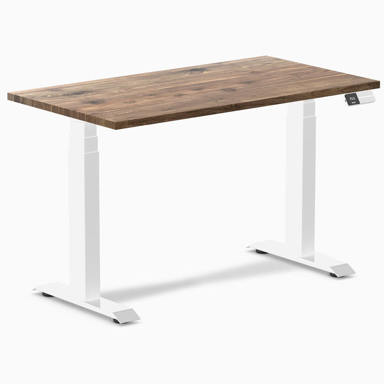 Desky Dual Mini Hardwood Sit Stand Desk