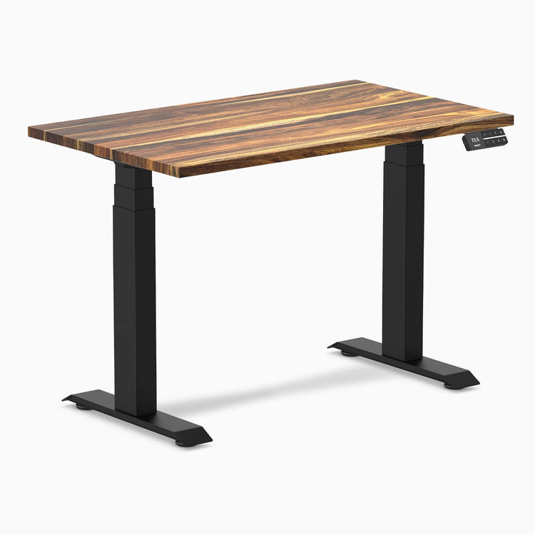 Desky Dual Mini Hardwood Sit Stand Desk
