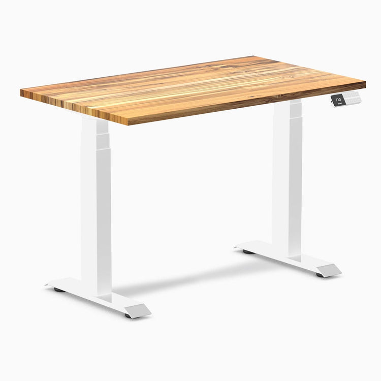 Desky Dual Mini Hardwood Sit Stand Desk