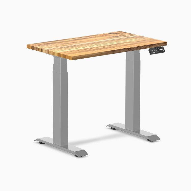Desky Dual Mini Hardwood Sit Stand Desk