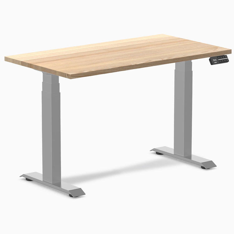 Desky Dual Mini Hardwood Sit Stand Desk