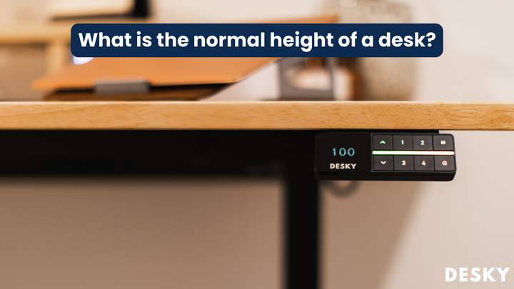Quelle est la hauteur standard d'un bureau ?