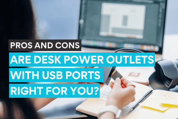 Avantages et inconvénients des prises intégrées au bureau avec ports USB. Ce bureau est-il fait pour vous ?