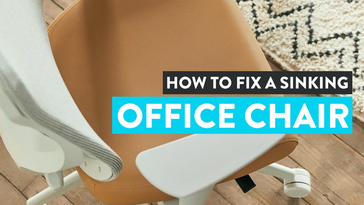 Comment réparer une chaise de bureau ergonomique qui s'affaisse